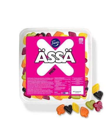 Karl Fazer ss Mix Fazer Fruity Chew Sweets 800 g Finnish Swedish
