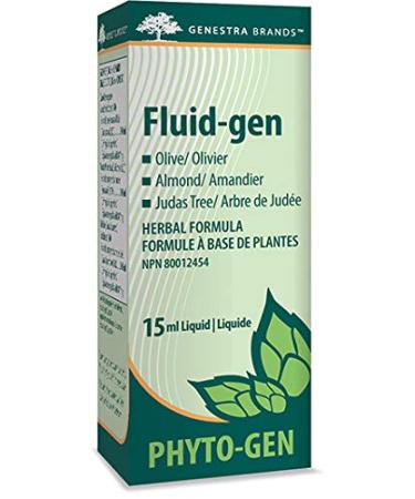 Genestra Brands - Fluid-gen - Olive Almond and Judas Tree Herbal Supplement - 15 ml Liquid