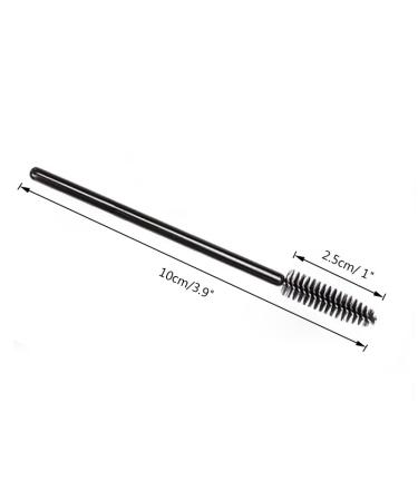 G2PLUS 50 pcs Disposable Eyelash Brushes - Black Mascara Wands for Eyelash Extensions - Perfect for Professional Use - Buy Online on GoSupps.com