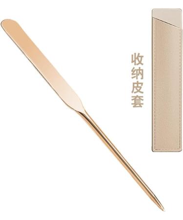 Buy Korean Makeup Spatula & Sponge Set | Professional Facial Tools - Stainless Steel Mixing Stick for Beginners - Buy Online on GoSupps.com