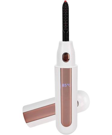 Qukaim Eyelash Curling Tool Electric Eyelash Curler Fast Heating Natural Curling Tool Long Lasting White - Buy Online on GoSupps.com