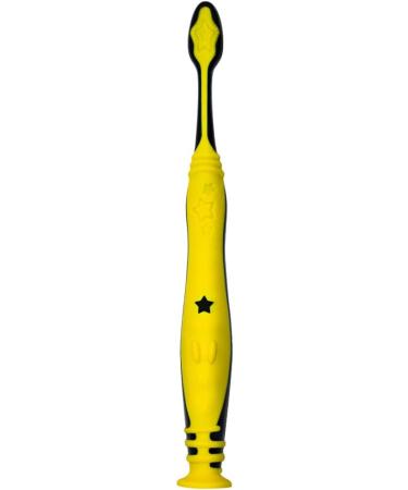 Colgate Batman Kids Toothbrushes with Suction Cup | Extra Soft Bristles | Pack of 4 | Ages 5+ | Children's Oral Care - Buy Online on GoSupps.com