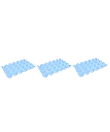 Uonlytech 3pcs Egg Container Egg Holder Organizer Recyclable Egg Deviled Egg Holder Egg Carrier Wheat Egg Rack