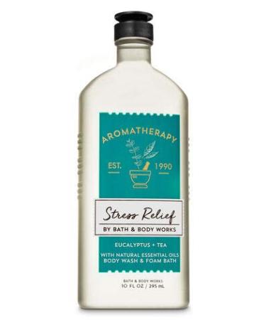 Bath and Body Works Aromatherapy Eucalyptus Tea Trio Gift Set - Stress Relief Body Oil, Shower Gel, and Body Cream - Buy Online on GoSupps.com