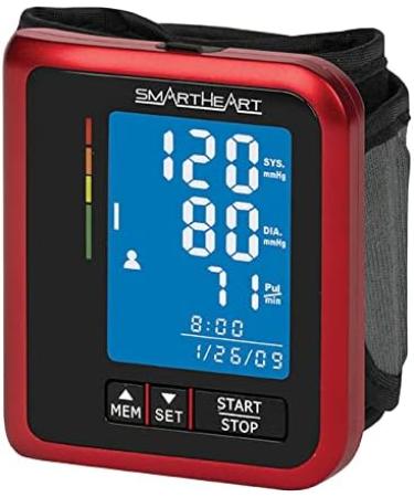 SmartHeart Blood Pressure Monitor with D-Ring Wrist Cuff & Advanced Inflation Technology - Buy Online on GoSupps.com