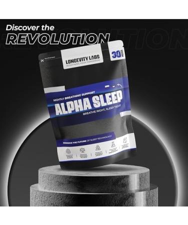 Alpha Sleep Mouth Tape and Nasal Strips for Men - 2in1 Anti Snoring Aids - Lasts All Night - Instant Results - 3 Month Supply - Buy Online on GoSupps.com