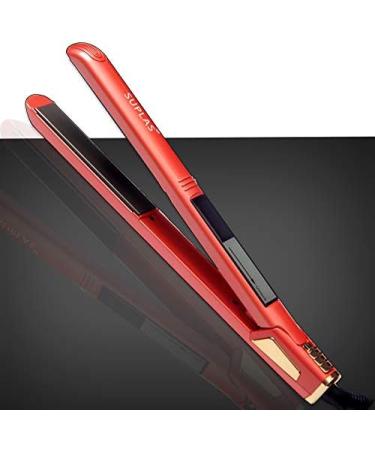 Nano Titanium-Plated Ultra-Thin Straightening Iron | Professional Salon Hair Straightener for International Shipping - Buy Online on GoSupps.com