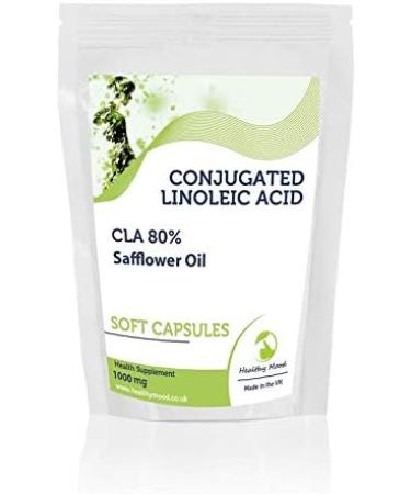 Conjugated Linoleic Acid 1000mg CLA 80% 60 Soft Capsules - Choose Your Packet Size - LetterBox Friendly UK Fast Delivery - Buy Online on GoSupps.com