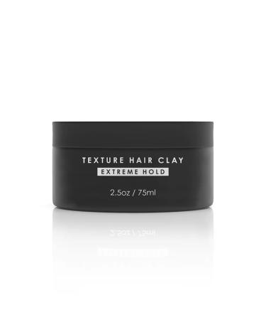 Hair Clay for Men by Forte Series | Extreme Hold Men's Hair Clay | Matte Clay with Natural Ingredients to Add Texture, Volume and Definition to Thick/Coarse Hair | Premium Men's Hair Styling Products