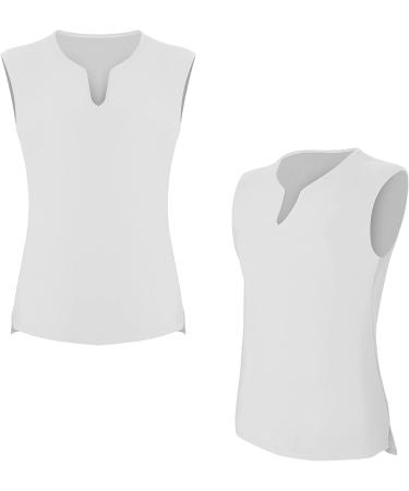 Women's UPF 50+ V-Neck Tennis Polo Shirt - White, X-Large - Buy Online on GoSupps.com