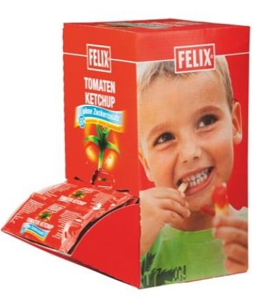 Felix Port.ketchup 100x20g o. Sugar