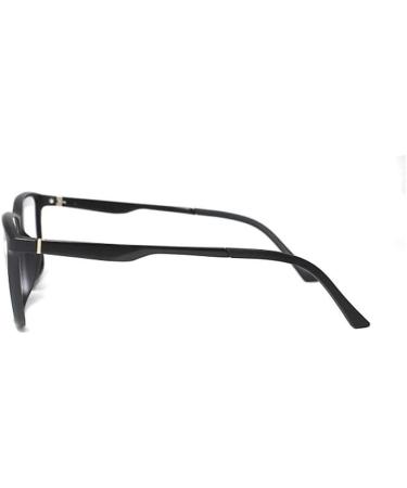 Stylish Unisex Square Reading Glasses - Anti-Blue Light Anti-Glare Spring Hinge Quality Readers for Women - 2.0 & 3.0 Black - Buy Online on GoSupps.com