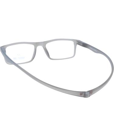 Buy MONTANA Magnetic Reading Glasses - Stylish Plastic Design in Grey +1.50 | International Shipping Available - Buy Online on GoSupps.com