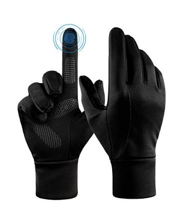 FanVince Winter Gloves Touch Screen Water Resistant Thermal for Running Cycling Driving Hiking Windproof Warm Gifts for Men and Women X-Small (Men) -- Small (Women)