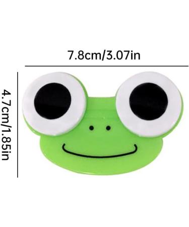 Peosaard Cartoon Frog Contact Lens Case - Cute Animal Lens Holder - 3pcs International Shipping - Buy Online on GoSupps.com