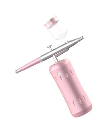POPETPOP Oxygen Injector Water Replenishment Instrument Water Mist Sprayer Moisturizing Cream for Face Handheld Air Brush Beauty Face Air Brush Facial Mister Portable Abs Pink Makeup