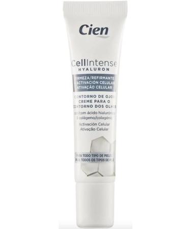 Cien Cell Intense - Eye contour 15 ml with hyaluronic acid and collagen - Cellular activation - All skin types. - Buy Online on GoSupps.com