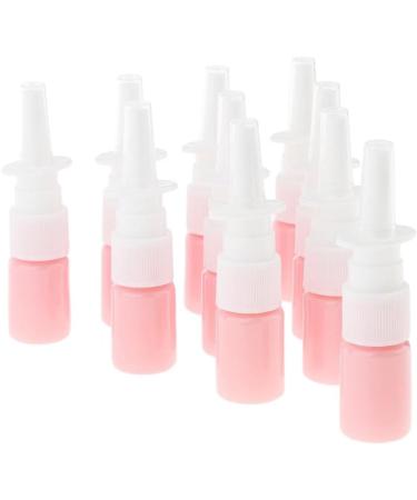 Milageto 10Pcs Empty Nasal Spray Bottle Sprayer Plastic Spray Bottle for Daily Use 5ml Pink 8.8x2.1cm - Buy Online on GoSupps.com