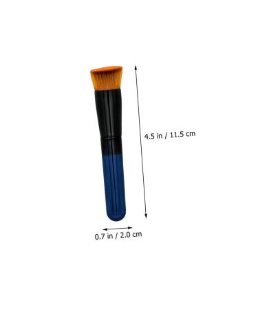Hemoton Inclined Flat Head Makeup Brush - Blush Powder & Foundation Brush for Women - Artificial Fiber Hair Tool 11.5x2cm - International Shipping Available - Buy Online on GoSupps.com