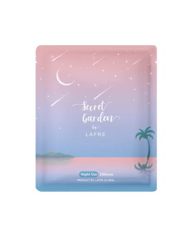 Secret Garden Anion Menstrual/Liner Pad by LAFRE (Night Use 290mm 40) 40 Count (Pack of 1) 40.0