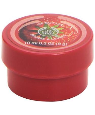The Body Shop Strawberry Lip Butter 10 ml - Unisex Moisturizing Lip Balm | 1 Pack - Buy Online on GoSupps.com