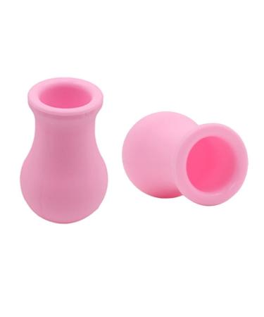 Soft Silicone Pout Lips Enhancer Plumper Tool Device makes Your Lip Looks More Full but only lasts 2 hours at most Pink Medium