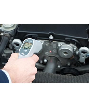 TFA Dostmann Infrared Thermometer ScanTemp 410 - Contactless Surface Temperature Measurement (L: 40mm W: 72mm H: 174mm) - International Shipping Available - Buy Online on GoSupps.com