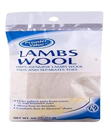 Premier Value Lambs Wool 3.8oz - 3.8oz