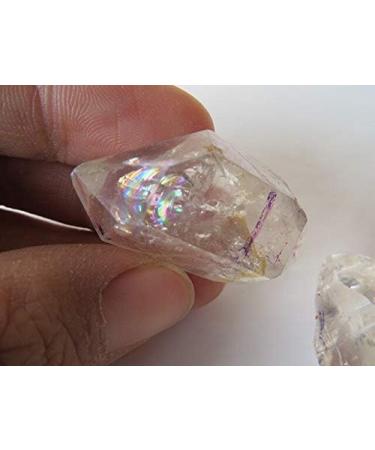 10 Tibet Water Clear Quartz Crystal Herkimer Diamond W Great Rainbows ningxiao - Buy Online on GoSupps.com