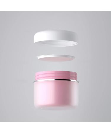 Zeoabsy Double-Walled Plastic Cream Can - 6 Pack 50ml Screw Cap Cosmetic Containers for Gels & Creams - Ideal for International Shipping - Buy Online on GoSupps.com