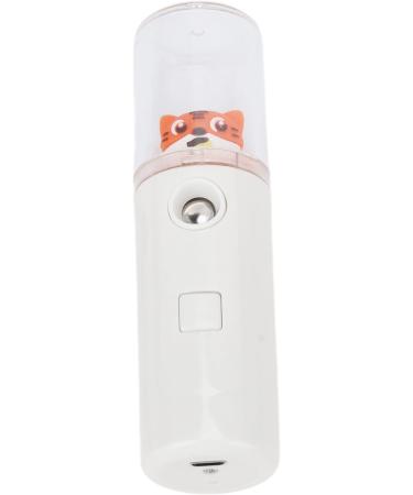 Qukaim Handheld Facial Sprayer Nano Mist Sprayer Cute Tiger Handheld Portable Facial Hydrating Sprayer for Outdoor Travel White - Buy Online on GoSupps.com