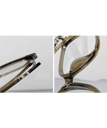 Buy Oversized Anti Glare Computer Readers - Blue Light Blocking Square Glasses +3.50 Green - International Shipping Available - Buy Online on GoSupps.com