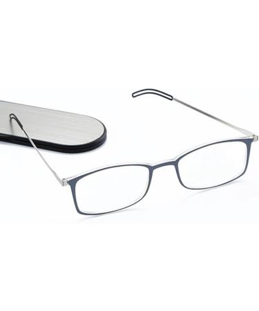 Ultra-Thin Blue Light Blocking Reading Glasses | Portable Flat Folding 1.5x Readers for Men & Women with Protective Case - Buy Worldwide - Buy Online on GoSupps.com