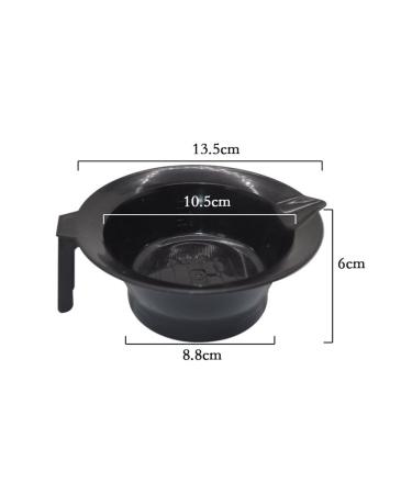 Handle and Pouring Lip Mixing Bowl Set with Dye Brush - Convenient and Practical - Buy Online on GoSupps.com