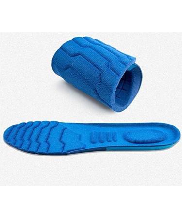 2 Pair Memory Foam Insoles - Comfortable Sports Cushioning for Men & Women | Breathable Soft & Elastic | Size 40-45 (295mm - Buy Online on GoSupps.com