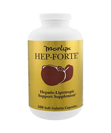 Naturally Vitamins Marlyn Hep-Forte 500 Soft Gelatin Capsules