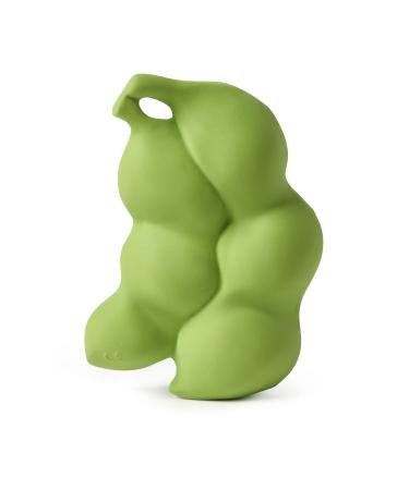 Oli & Carol Edamame Teething Ring - Natural Rubber Baby Toy Safe for Infants Green | International Shipping Available - Buy Online on GoSupps.com