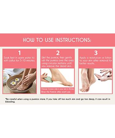 Tachibelle Spa Foot Pumice Stone & Scrubber - Smooth Heels & Remove Dead Skin (1 Piece) - International Shipping Available - Buy Online on GoSupps.com