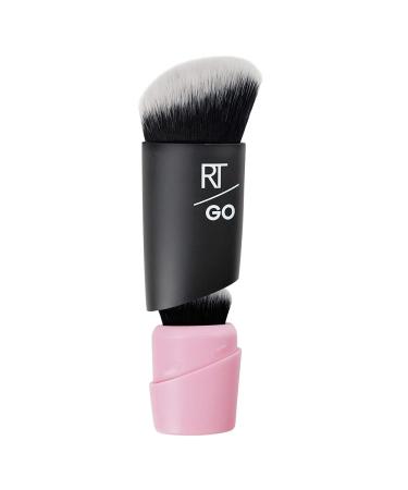 Real Techniques Go! Mini Travel Makeup Brushes Set - Foundation & Highlighter Duo - Buy Online on GoSupps.com