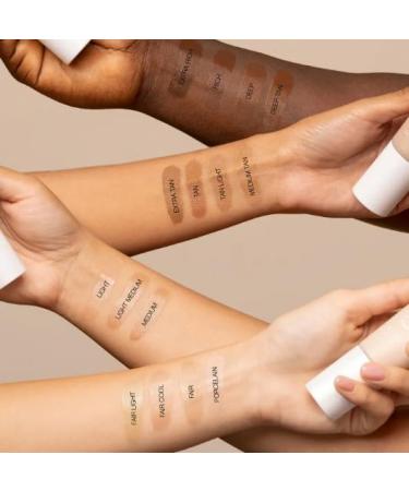 HUDABEAUTY GLOWISH MULTIDEW Original | Foundation | 40ml | BELLA | Color (00 Porcelain 40 ml (Pack of 1) - Buy Online on GoSupps.com