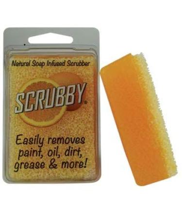 Scrubby Soap Citrus Cleaner (Orange) 2 Bar Pack.