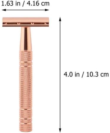 Buy Minkissy Reusable Razors for Men & Women - Zinc Alloy Blade | Eco-Friendly & Durable - Buy Online on GoSupps.com