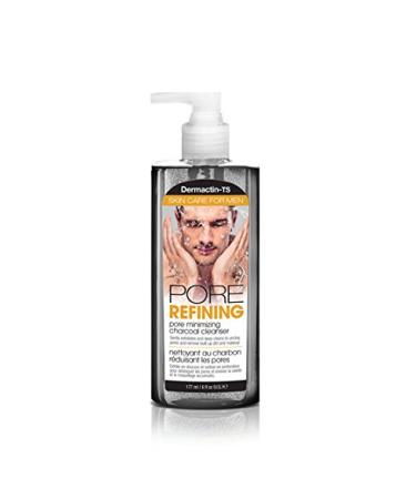 Men's Skin Care Refining Pore Minimizing Charcoal Cleanser 5.7 Ounce