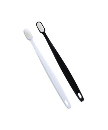 FRCOLOR 2pcs Micro Nano Toothbrushes Tooth Cleaning Tool Oral Care Tool Oral Cleaning