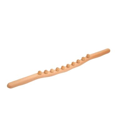 Wood Scraping Stick for Muscle Relaxation - Full Body Meridian & Lymphatic Drainage Massager - Buy Online on GoSupps.com