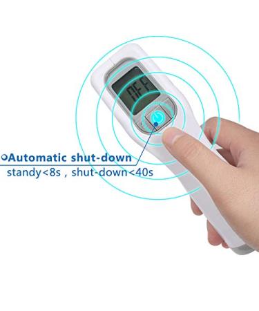 Non-Contact Digital Infrared Thermometer for Babies & Adults | Fast Accurate Temperature Measurement & Fever Alarm | Ideal for Food & Surface Use - Buy Online on GoSupps.com