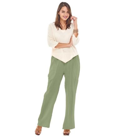 Oh My Gauze Basic Pants Medium Celery