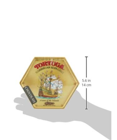 TORTUGA Caribbean Chocolate Rum Cake - 16 oz - Premium Gourmet Gift for Parties & Birthdays - Great for Delivery - Buy Online on GoSupps.com
