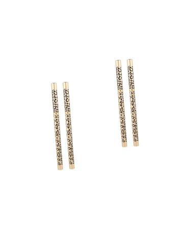 Ipetboom 4 Pcs Eyebrow Pen Beauty Cosmetic Tool Double Head Eyebrow Pencil Gel Women's Dark Coffee