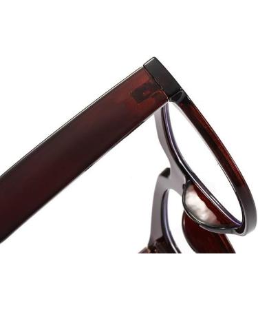 Qinzhenz Classic Anti-Blue Light Reading Glasses for Women - Gray +100 Diopter Relieve Eye Tiredness Stylish and Robust - Buy Online on GoSupps.com